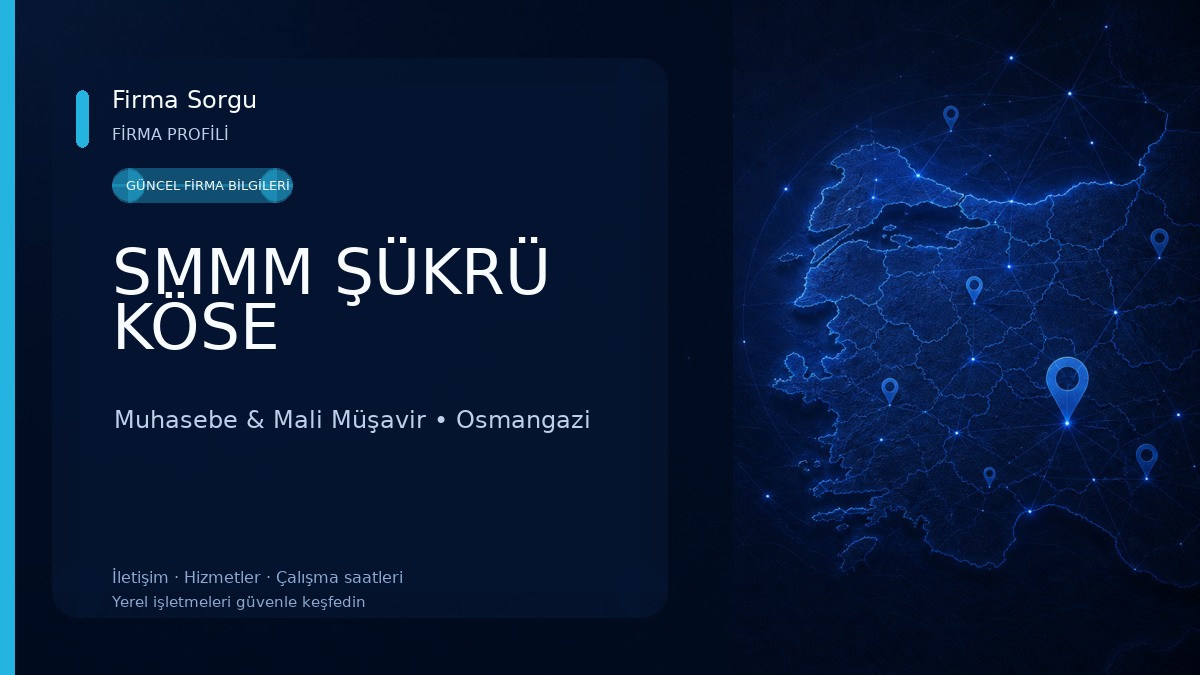 SMMM ŞÜKRÜ KÖSE