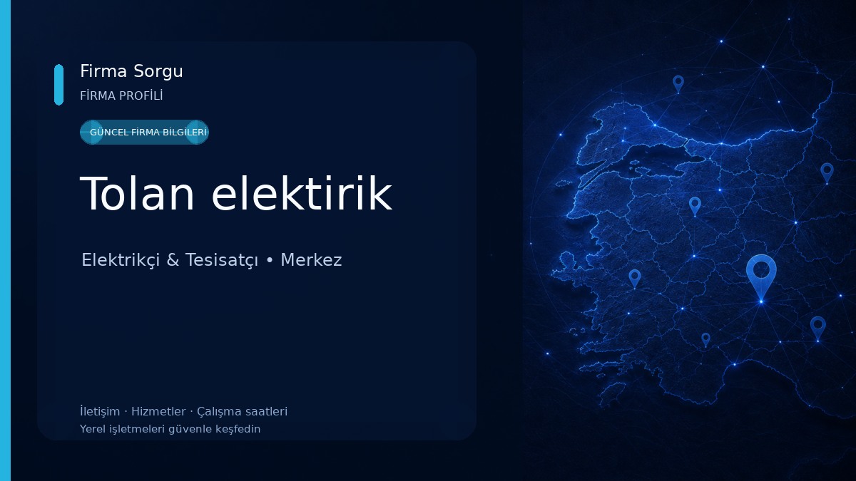Tolan elektirik