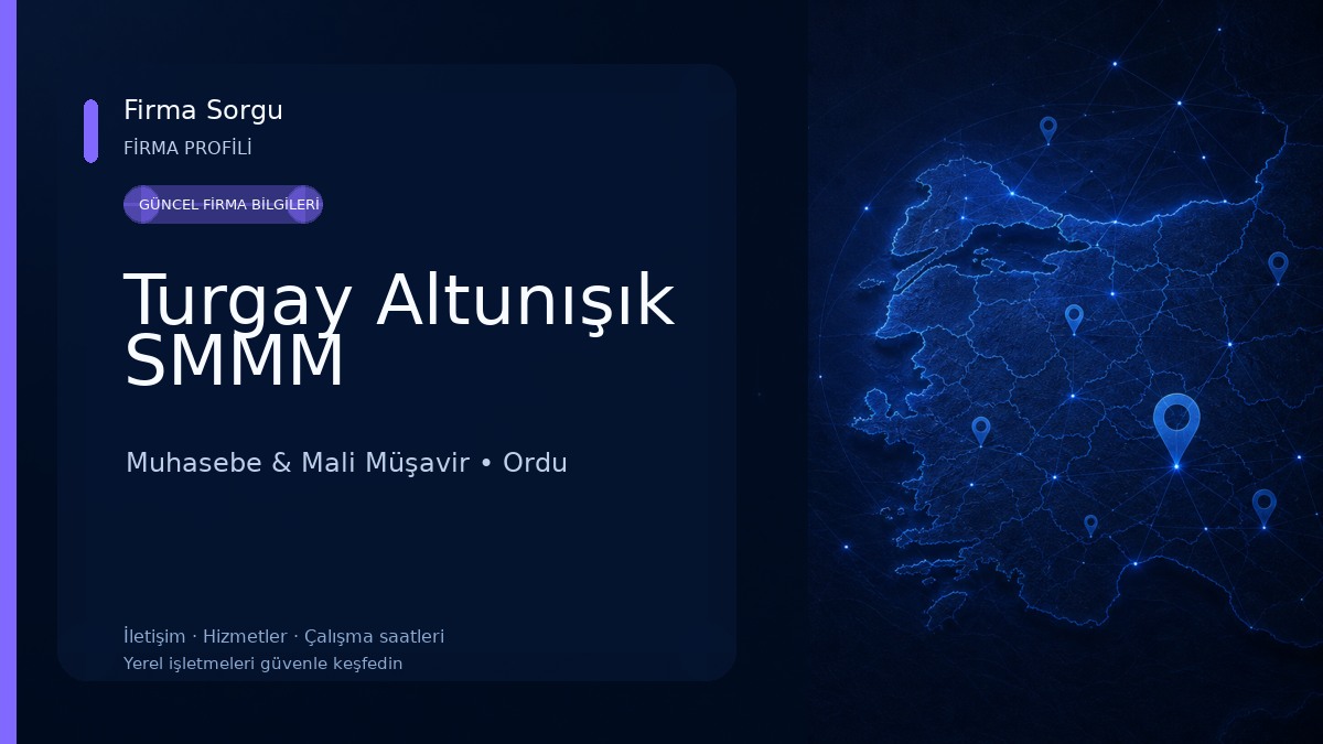 Turgay Altunışık SMMM