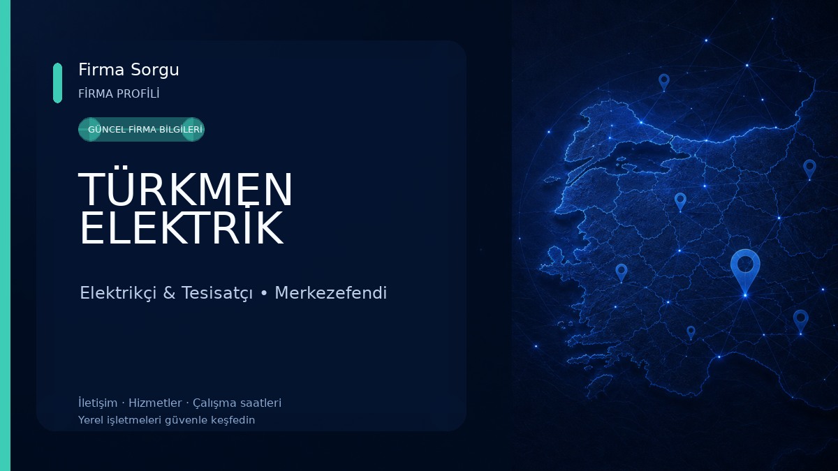 TÜRKMEN ELEKTRİK
