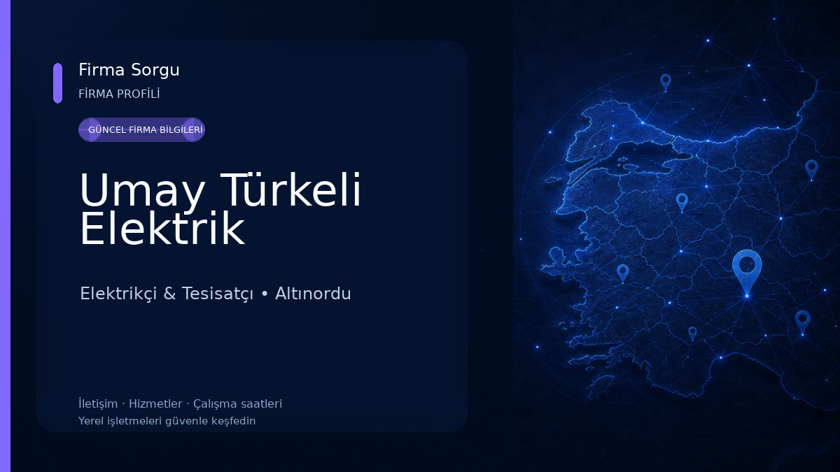 Umay Türkeli Elektrik