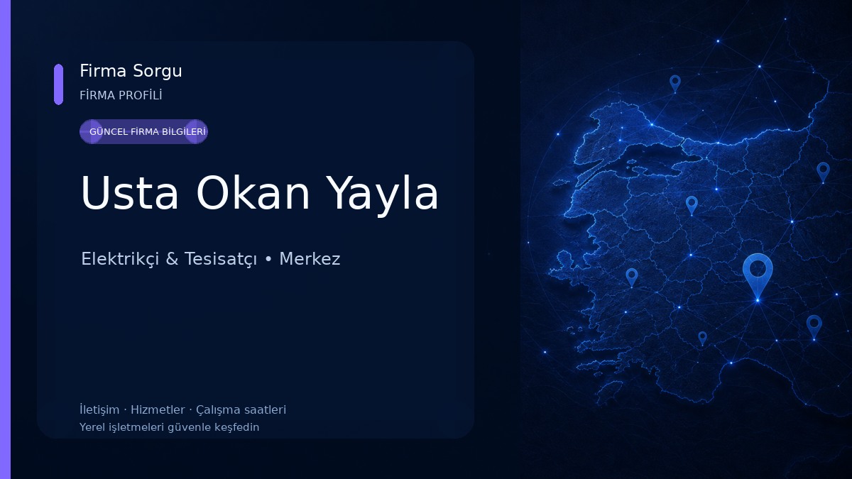 Usta Okan Yayla