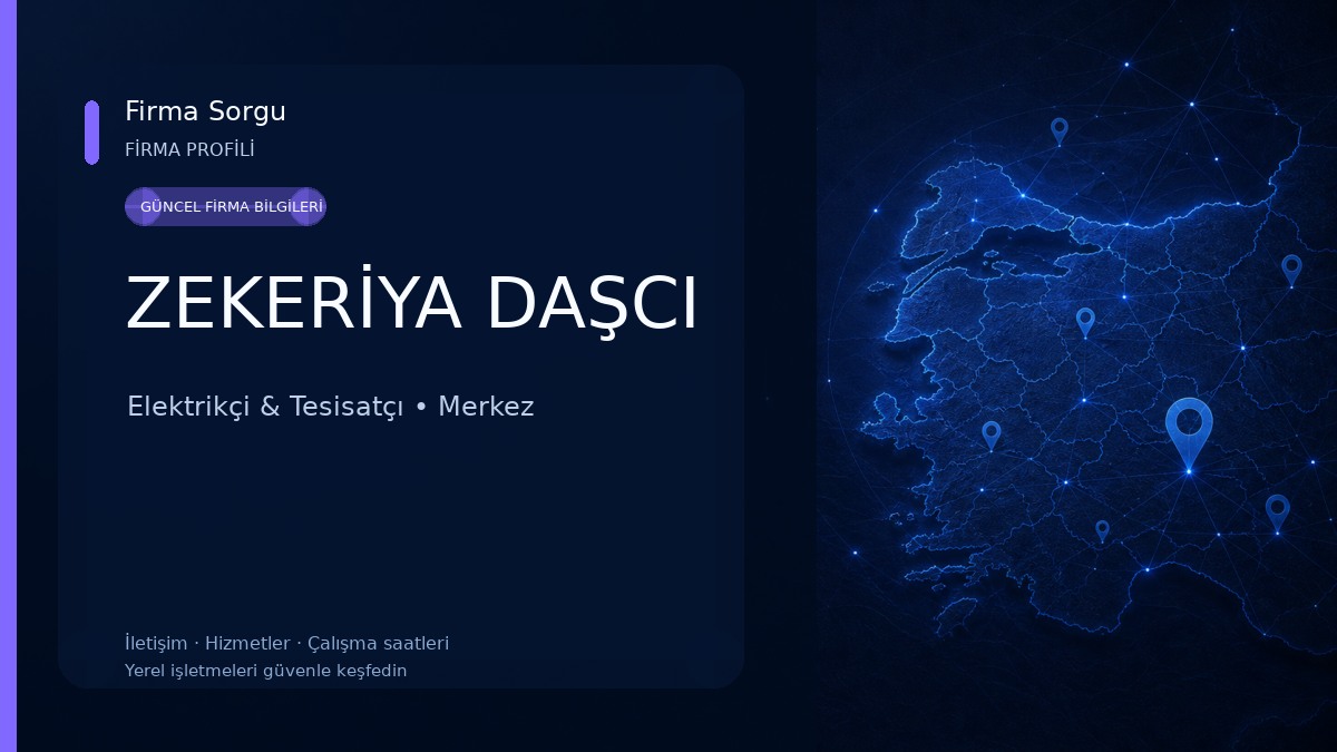 ZEKERİYA DAŞCI
